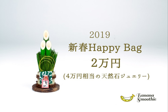 【送料無料】2019年 新春HAPPY BAG 2万円(4万円相当分のジュエリー) 1枚目の画像