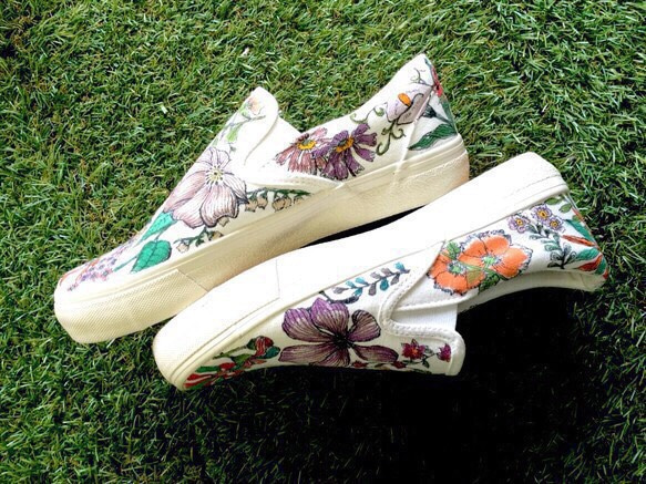 liberty /ladis slip-on （お届けまで１ヶ月）受注製作】 3枚目の画像