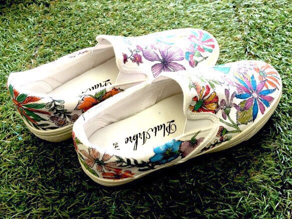 liberty /ladis slip-on （お届けまで１ヶ月）受注製作】 5枚目の画像