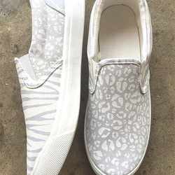 animal mix/men's slip-on （お届けまで3週間 受注製作） 4枚目の画像