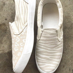 animal mix/men's slip-on （お届けまで3週間 受注製作） 5枚目の画像