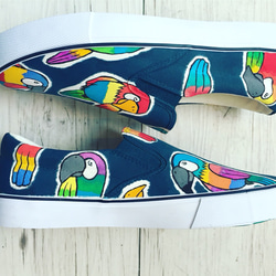 Parrot/men's slip-on（お届けまで3週間） 3枚目の画像