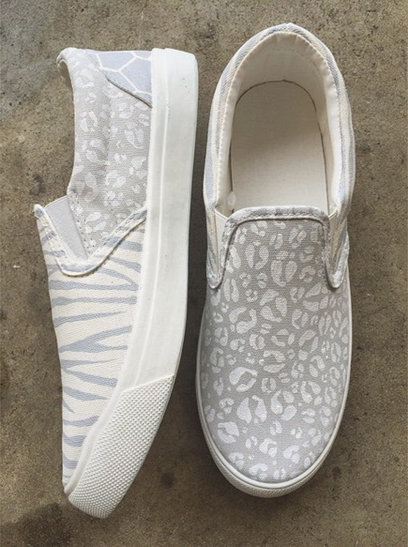 animal mix/men's slip-on （お届けまで１ヶ月） 4枚目の画像