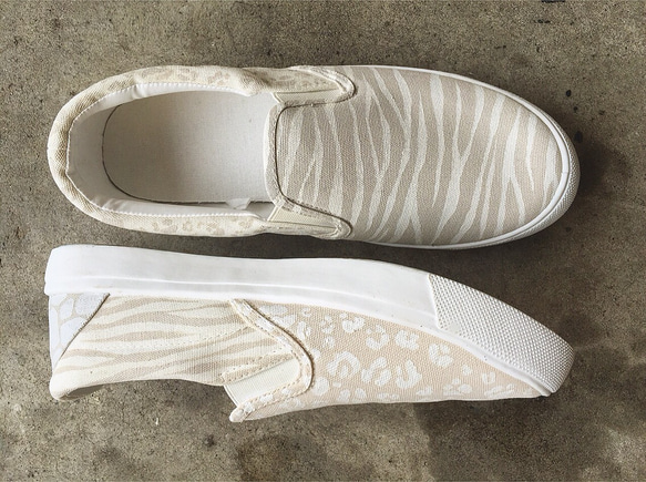 animal mix/men's slip-on （お届けまで１ヶ月） 5枚目の画像