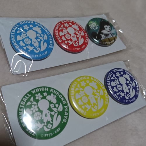 黒子のバスケ 缶バッジ earth 黒子のバスケearthコラボ缶バッジ その他アクセサリー ぴんぶぅ