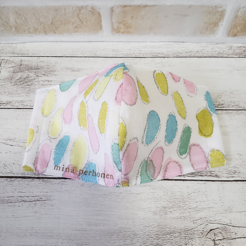 マスク ハンドメイド 立体マスク ミナペルホネン 大人用 mina perhonen