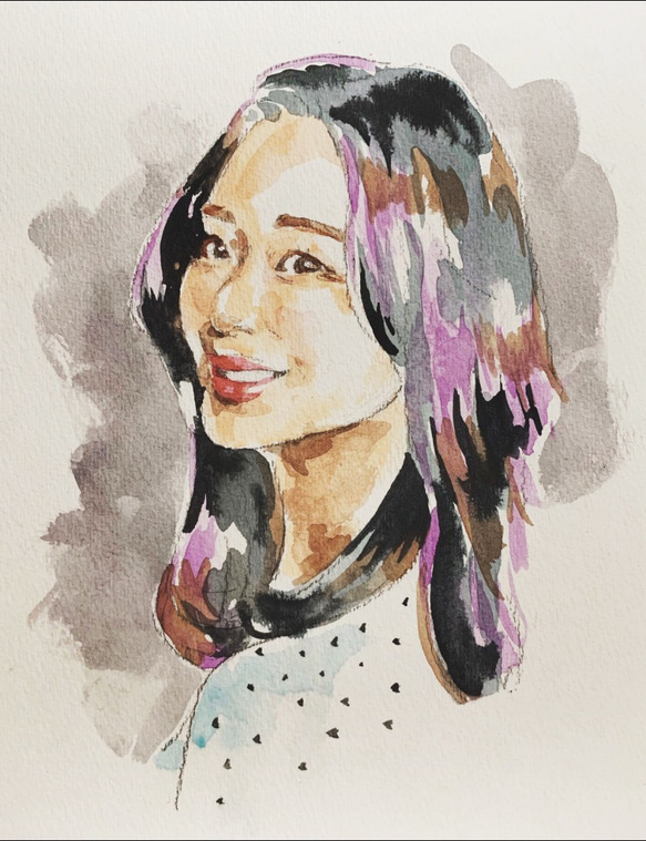 【N03172S2ZVVG11J2E さま専用似顔絵】 mi♡様 似顔絵オーダー ご購入専用ページ ＊の通販 by めん
