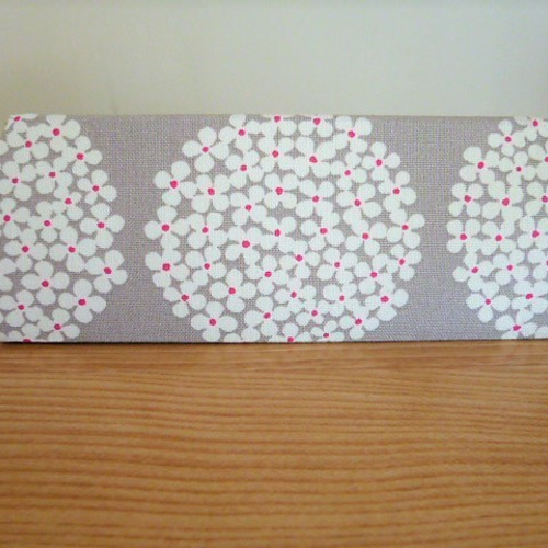 受注制作・サイズ変更可】メガネケース（211）北欧サークルフラワー  