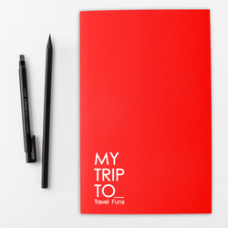 【Ticking Dream】Travel funs 我的旅行手札(紅色) 第3張的照片