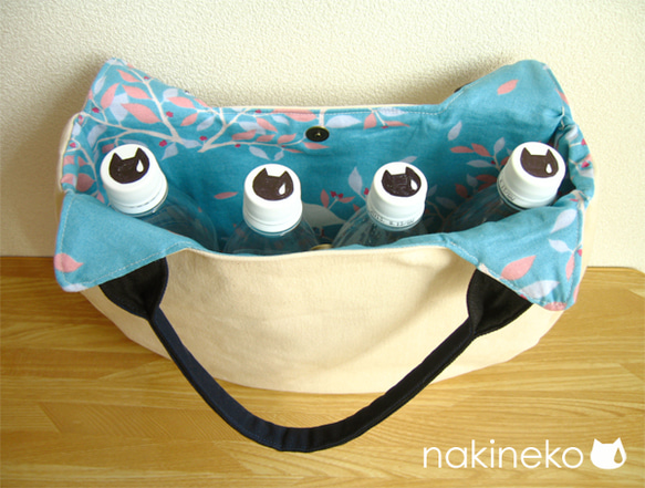 nakineko tote/m 　トートバッグ 3枚目の画像