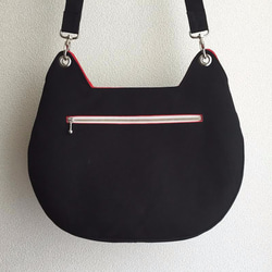 【M様order】nakineko shoulder bag / black 3枚目の画像