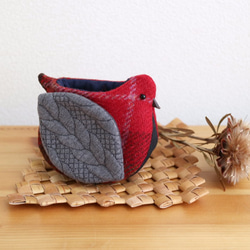 母の日》小鳥の小物入れ③【受注制作】 その他インテリア雑貨 nakineko