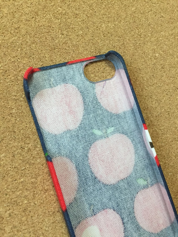 りんご iPhone5/5s/SEケース 2枚目の画像