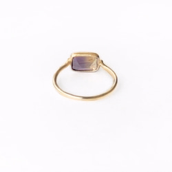 一点もの k18 Ametrine delicate リング No.2/ 受注制作 4枚目の画像