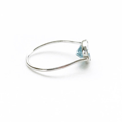 一点もの Blue Topaz リング No.1 3枚目の画像