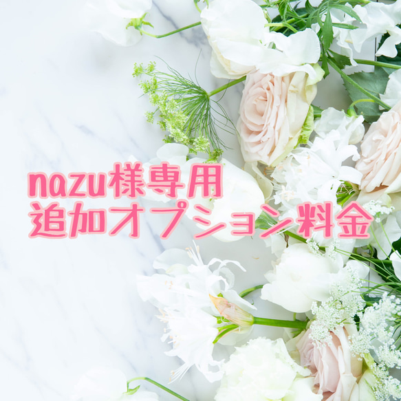 nazu様専用◆追加オプション料金 1枚目の画像