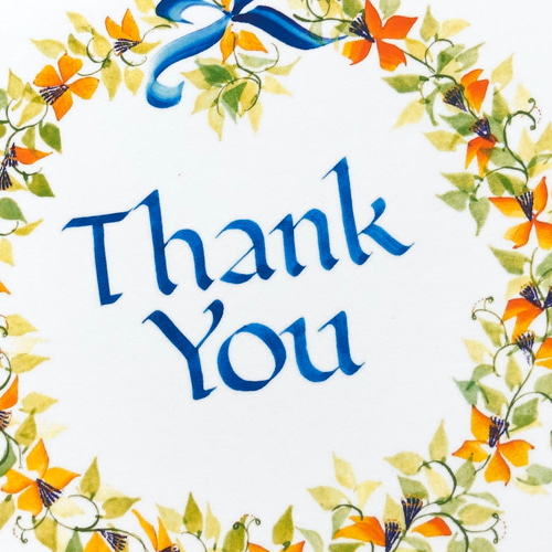 Thank Youカード◇3枚セット◇グリーティングカード◇ポスト