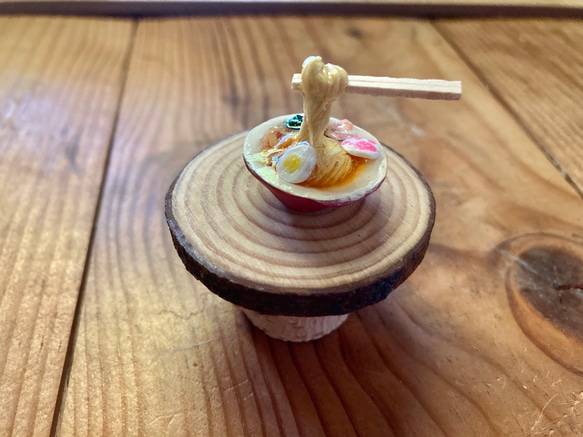 昭和の東京ラーメン、ミニチュア「サンプル風」 立体・オブジェ 工房