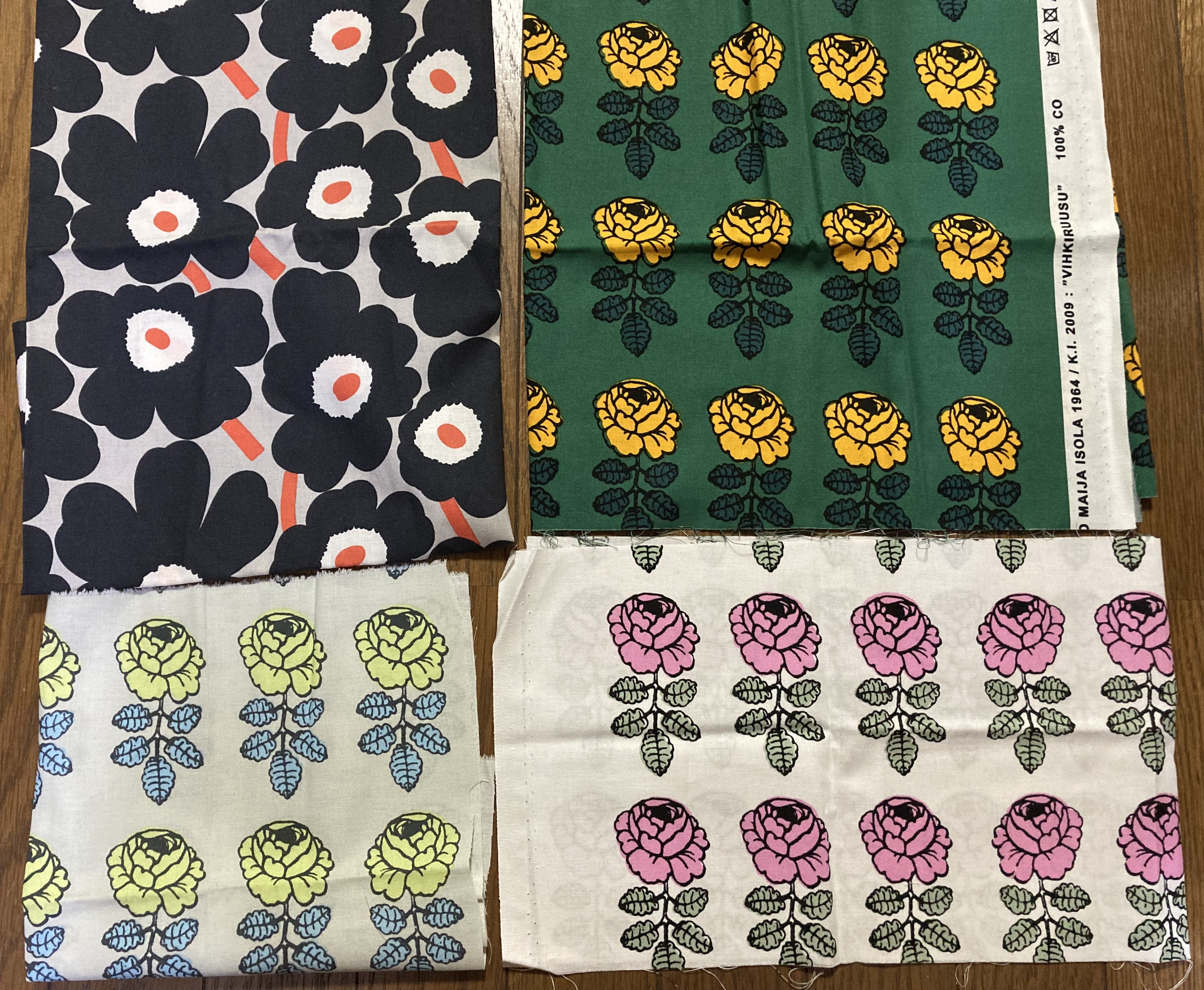 マリメッコ はぎれ マリメッコ はぎれ マリメッコテキスタイル生地ハギレ