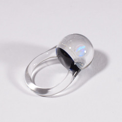 玻璃No.CC1559的縮影晶體蛋白石環[安田玻璃] 第4張的照片