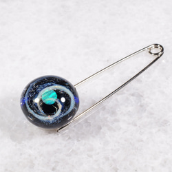 Microcosm of Glass Crystal Opal Muffler Pin No.1637CC [安田硝子] 第2張的照片