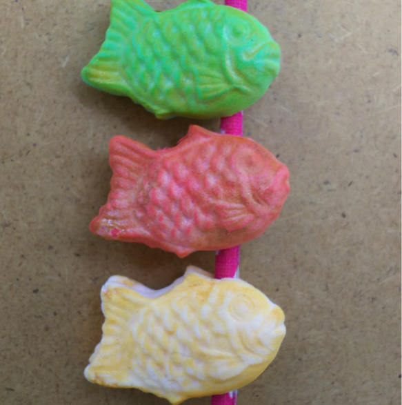 お祝い事に！鯛のぼり(タイノボリ)５個組 3枚目の画像