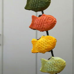 お祝い事に！鯛のぼり(タイノボリ)５個組 5枚目の画像