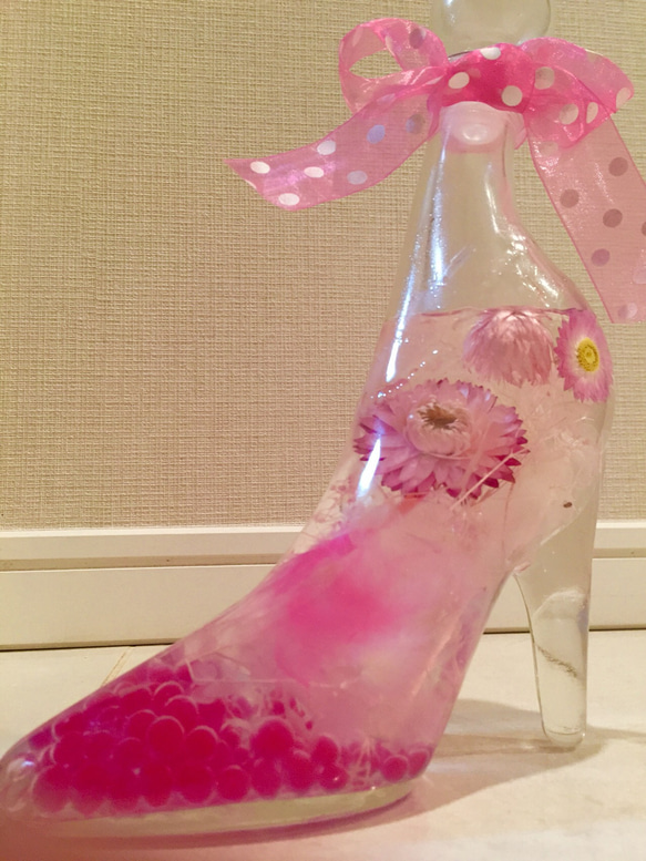 売り切れました❣️【パステル ピンク】ハーバリウム ボタニカル 花 可愛い ギフト おしゃれ イン 4枚目の画像