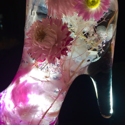 売り切れました❣️【パステル ピンク】ハーバリウム ボタニカル 花 可愛い ギフト おしゃれ イン 5枚目の画像