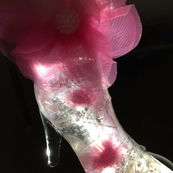 【カーネーション ハーバリウム】母の日 プレゼント ギフト 誕生日 ウェディング ピンク 花 インテリア ガラス 4枚目の画像