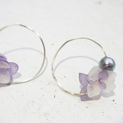 <日本棉珍珠系列>  貼耳耳環(兩色) 第4張的照片