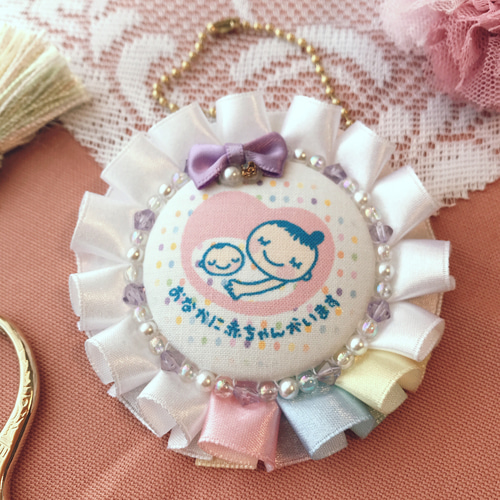 マタニティロゼット【rien(リヤン)】マタニティ＊マタニティマーク  