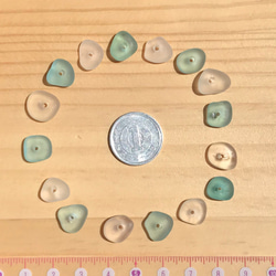 天然シーグラス 穴あき20 天然石 IKOKA 通販 5850866｜Creema