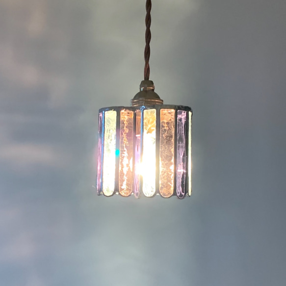 『Healing Night』ハート型ランプ  ロゼ&ヴィオラパープル  BayView 7枚目の画像