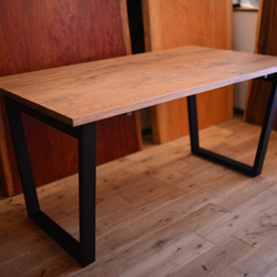 国産クリ無垢材 貴重な耳付きベンチ・ナチュラル仕上げ 椅子（チェアー