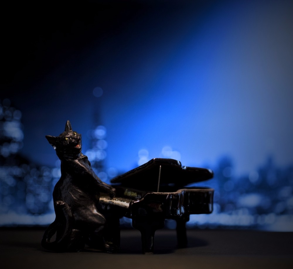 Don't shoot me. I'm only the piano player