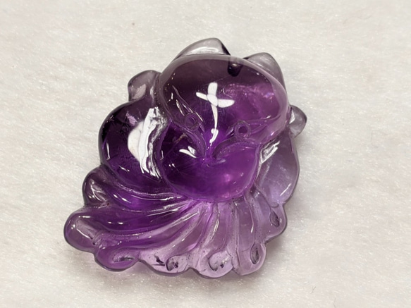 キツネ　狐　九尾　水晶 Clear Quartz fox Carvings | 水晶 | 九尾の狐 | ブラジル産