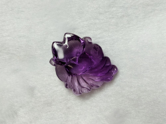 天然超漂亮紫水晶九尾狐墜子✺Apple No.8 飾作室 第6張的照片