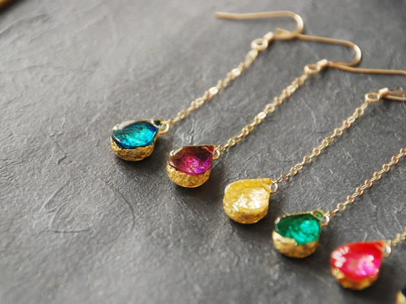 14kgf　彩りの雫、ひとつぶ。 - bijoux colour - 5枚目の画像