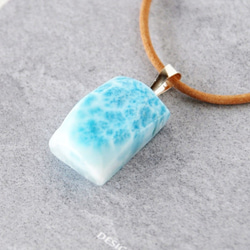 カリブ海の結晶　ラリマーペンダント　原石02ｰ3/4 1枚目の画像