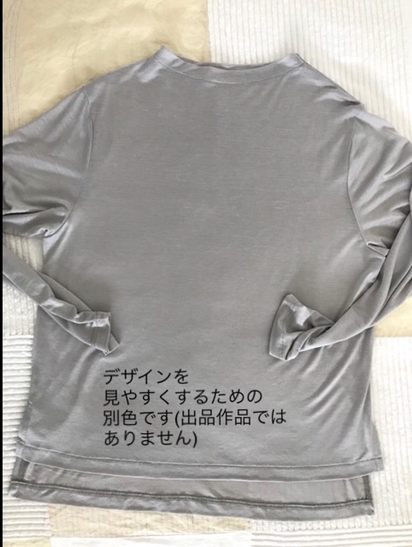 【深まる秋のプチセット②】2wayぬきえりチュニック+ボトルネックTシャツ♪ミニバッグ付き♪ 7枚目の画像