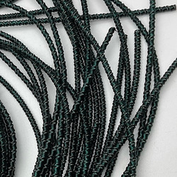 カットコイル ジャングルグリーン FWC5-JGr フレンチワイヤーミディアムハード 1MX2ｍｍ ビーズ刺繍 8枚目の画像