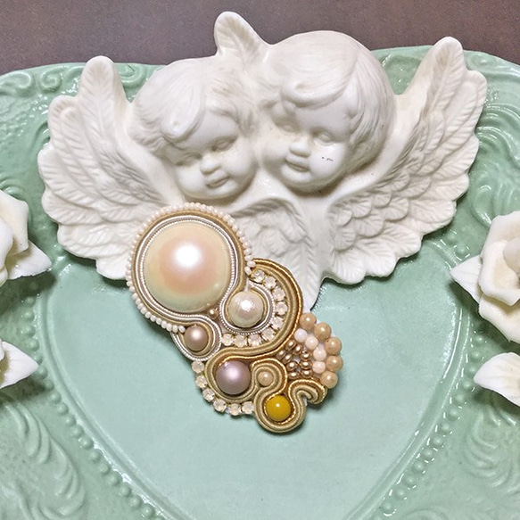 ソウタシエ　イエローMIX　Soutache5mセット so49ye スータッシュコード　ブレード　 4枚目の画像