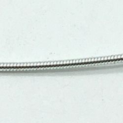 フレンチワイヤーハードブライトシルバー 1m　1.25ｍｍ　FW31BS ビーズ刺繍  モール  コイル状 メタルパーツ 3枚目の画像