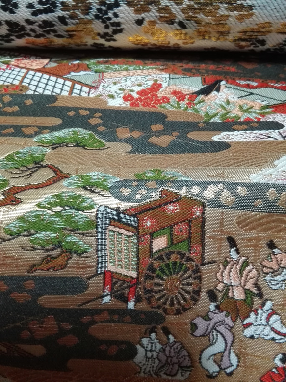 最高級西陣織、源氏絵巻シリーズ 