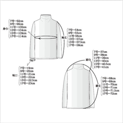 A4印刷型紙　ボトルネックカットソー(7～17号/ハンドメイド/洋裁/ソーイング/パターン/型紙)B-49 10枚目の画像