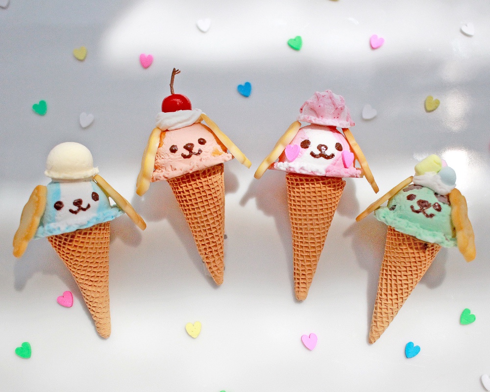 あかり様 アイスクリームチャーム チャーム アイスクリームチャーム