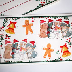 数量限定 Christmasポストカード封筒・シール付き2組セット 8枚目の画像