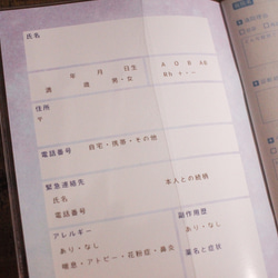 通院記録おくすり手帳 MEDICINE Notebook 4枚目の画像