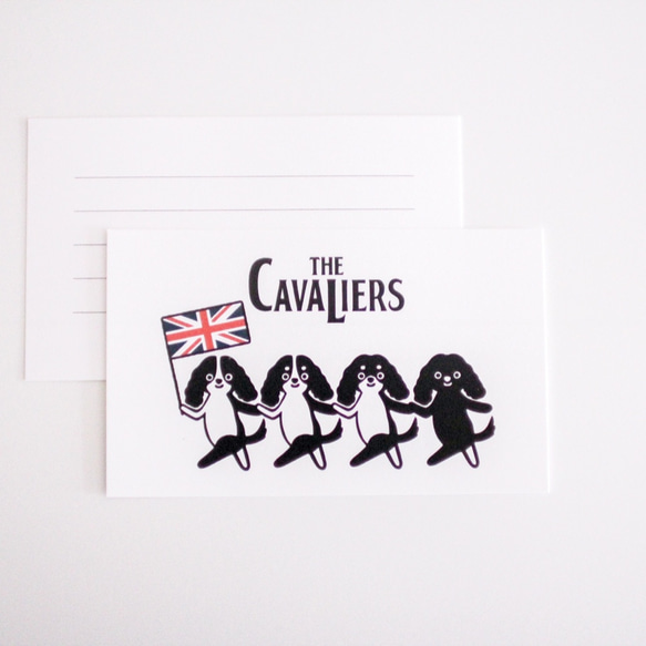 THE CAVALIERSメモ帳 -メッセージカード付- 4枚目の画像